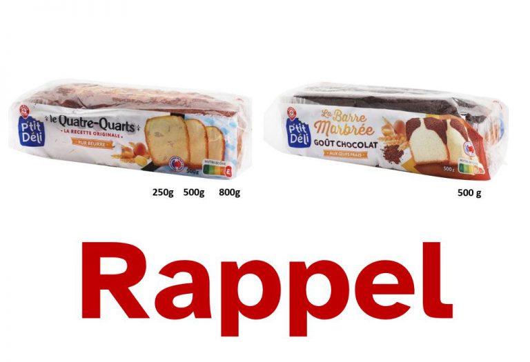 Le Quatre-Quarts et la Barre Marbee retirée du marché pour présence de corps étrangers métalliques