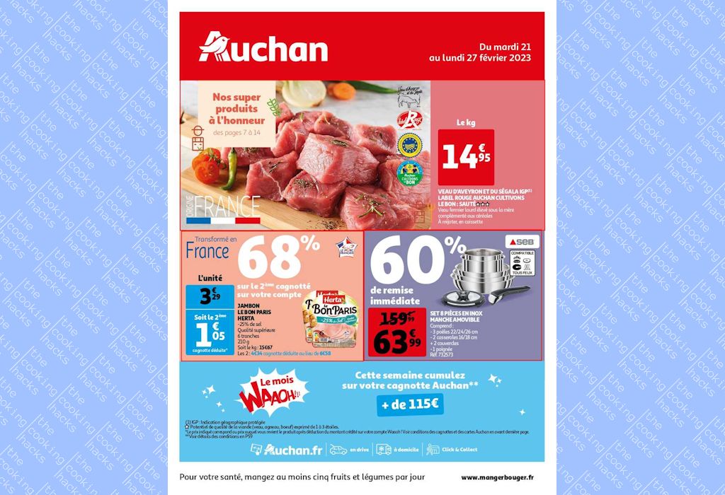 Catalogue Auchan du 21 au 27 février 2023