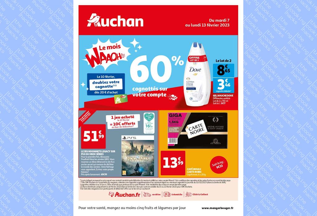 Catalogue Auchan du 7 au 13 février 2023