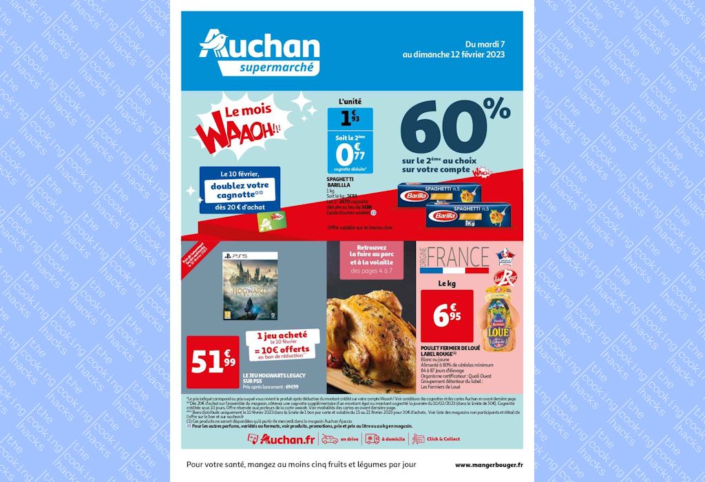 Catalogue Auchan Supermarché du 7 au 12 février 2023