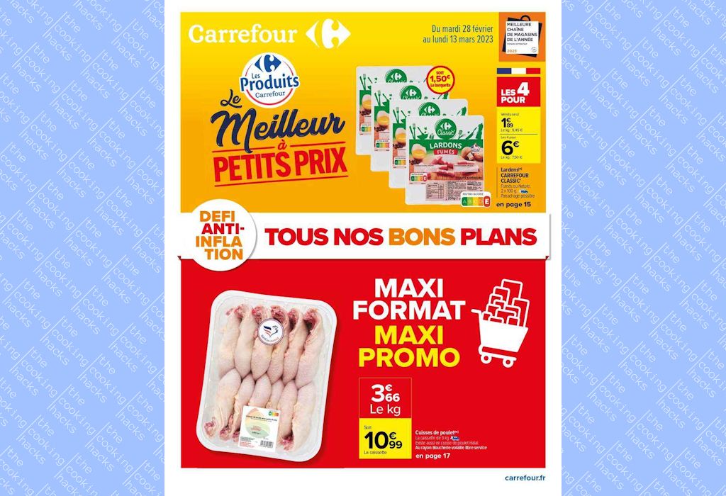 Catalogue Carrefour du 28 février au 13 mars 2023