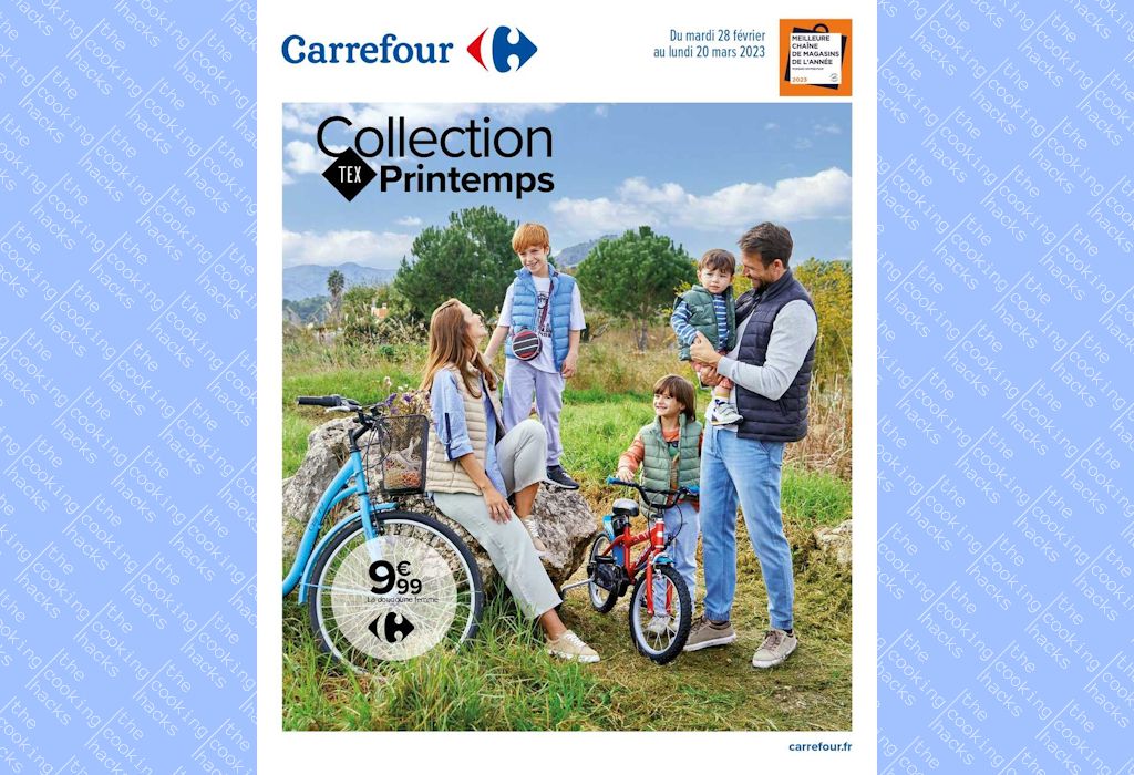 Catalogue Carrefour Vêtements du 28 février au 20 mars 2023