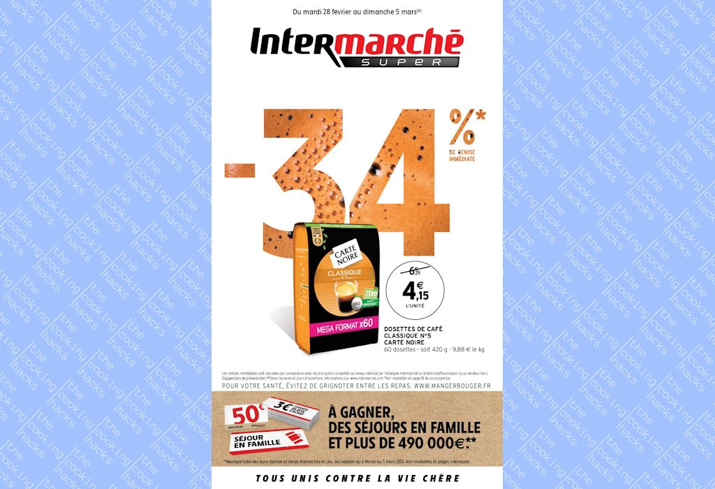 Catalogue Intermarché Super du 28 février au 5 mars 2023