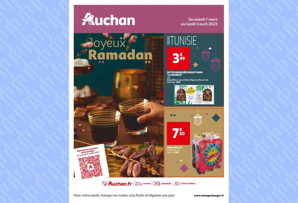 Catalogue Auchan Ramadan du 7 mars au 13 avril 2023