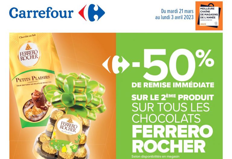 Catalogue Carrefour du 21 mars au 3 avril 2023