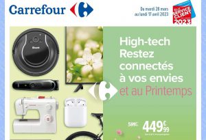 Catalogue Carrefour High Tech du 28 mars au 17 avril 2023