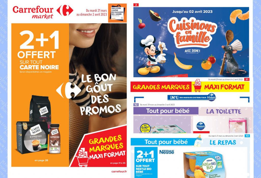 Catalogue Carrefour Market du 21 mars au 2 avril 2023