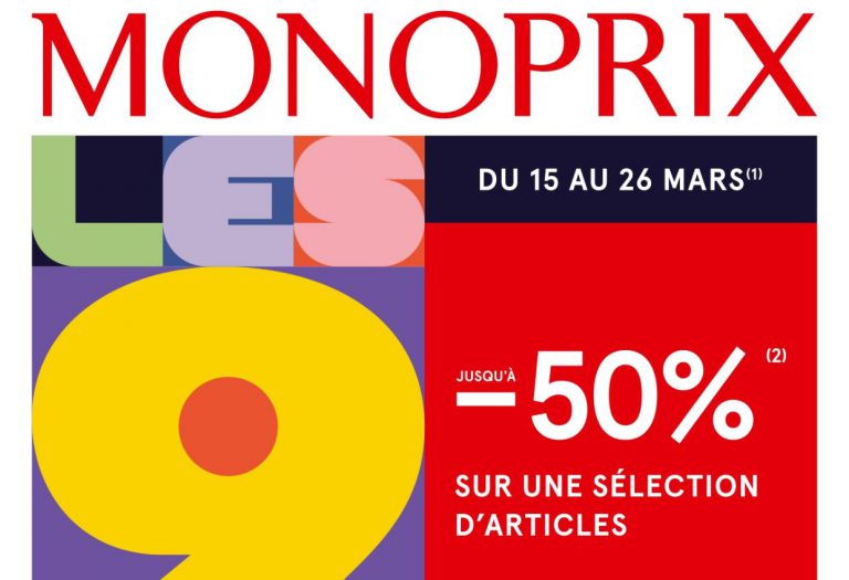 Catalogue Monoprix du 15 au 26 mars 2023