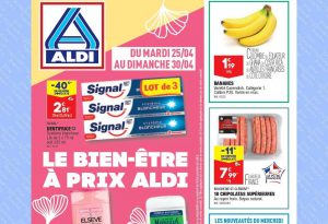 Catalogue Aldi du 25 au 30 avril 2023