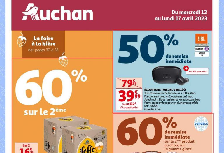 Catalogue Auchan du 12 au 17 avril 2023