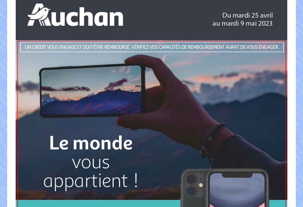 Catalogue Auchan Tech du 25 avril au 9 mai 2023