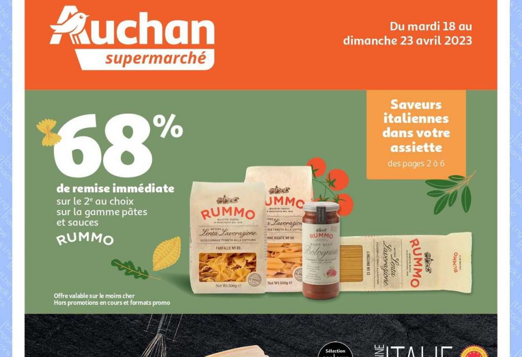 Catalogue Auchan Supermarché du 18 au 23 avril 2023