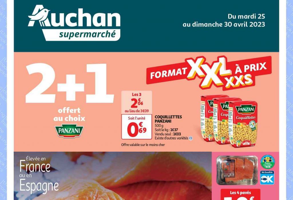 Catalogue Auchan Supermarché du 25 au 30 avril 2023