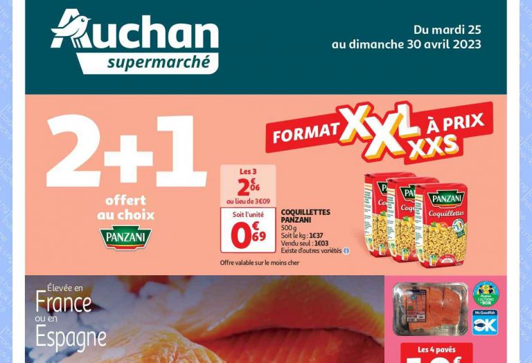 Catalogue Auchan Supermarché du 25 au 30 avril 2023