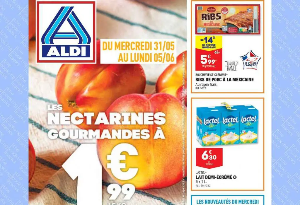 Catalogue Aldi du 31 mai au 5 juin 2023