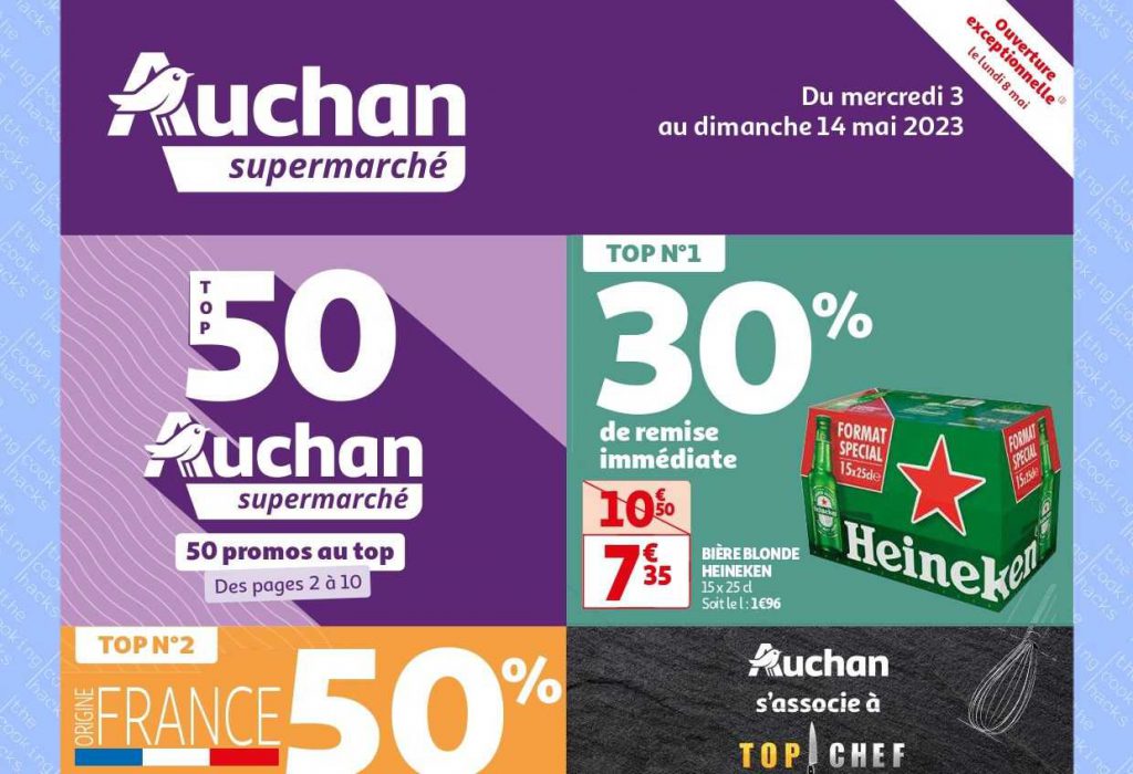 Catalogue Auchan Supermarché du 3 au 14 mai 2023