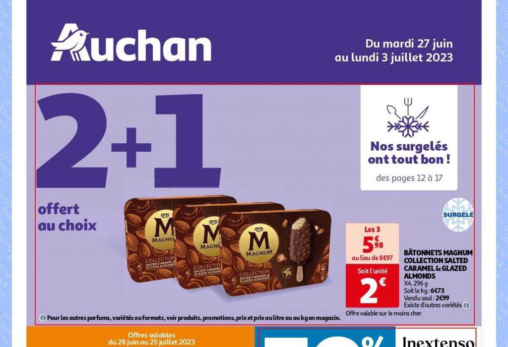 Catalogue Auchan du 27 juin au 3 juillet 2023