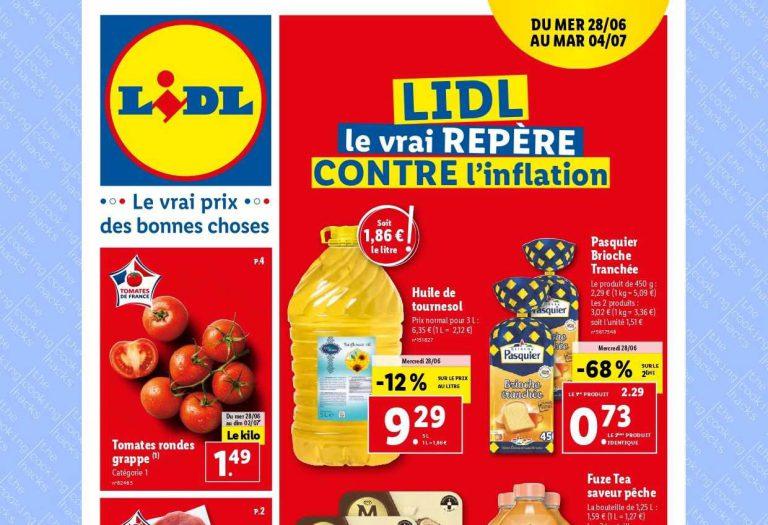 Catalogue Lidl du 28 juin au 4 juillet 2023