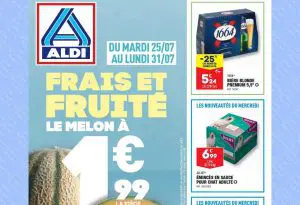 Catalogue Aldi du 25 au 31 juillet 2023