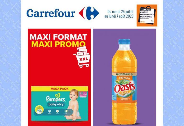 Catalogue Carrefour du 25 juillet au 7 août 2023