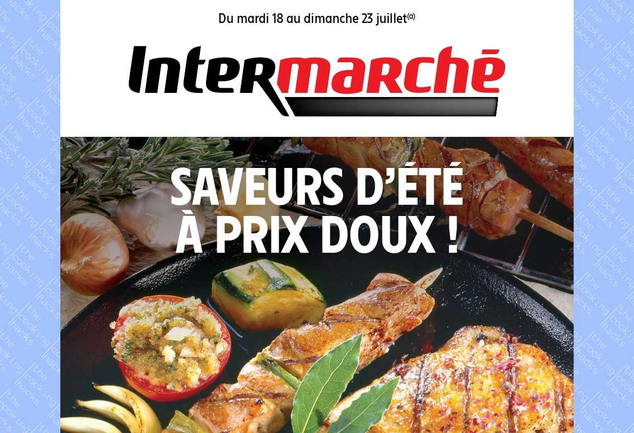 Catalogue Intermarché du 18 au 23 juillet 2023