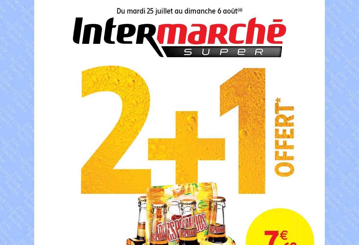 Catalogue Intermarché du 25 juillet au 6 août 2023