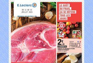 Catalogue E.Leclerc du 11 au 15 juillet 2023
