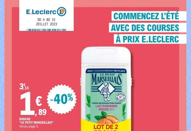 Catalogue E.Leclerc du 4 au 15 juillet 2023