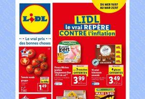 Catalogue Lidl du 19 au 25 juillet 2023