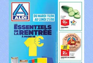 Catalogue Aldi du 15 au 21 août 2023