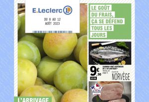 Catalogue E. Leclerc du 8 au 12 août 2023