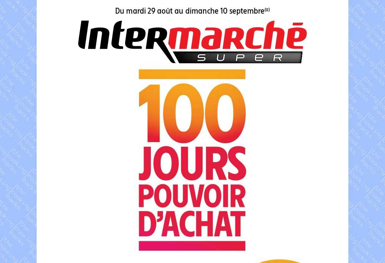 Catalogue Intermarché du 29 août au 10 septembre 2023