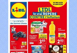 Catalogue Lidl du 30 août au 5 septembre 2023