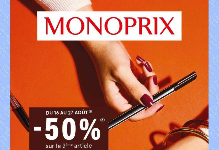 Catalogue Monoprix du 16 au 27 août 2023