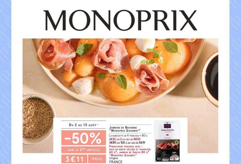 Catalogue Monoprix du 2 au 13 août 2023
