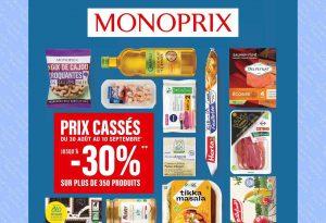 Catalogue Monoprix du 30 août au 10 septembre 2023