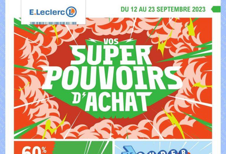 Catalogue E.Leclerc du 12 au 23 septembre 2023