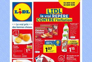 Catalogue Lidl du 13 au 19 septembre 2023