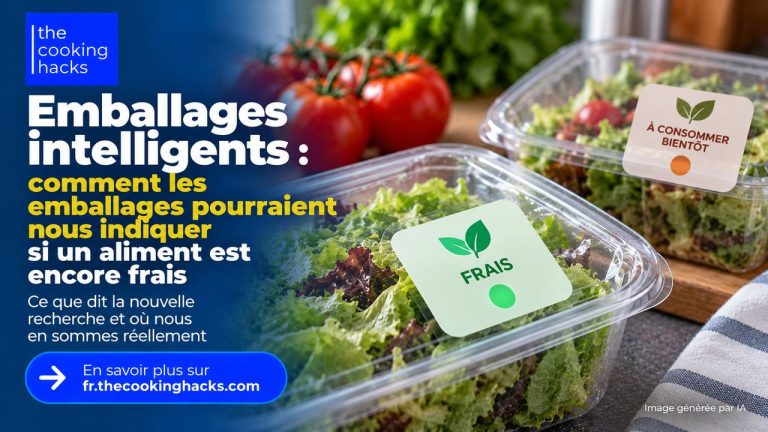 Emballages intelligents : comment détecter la fraîcheur