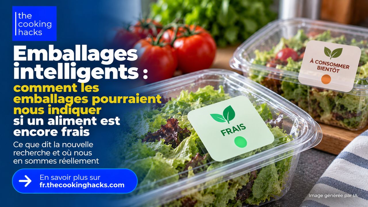Emballages intelligents : comment détecter la fraîcheur
