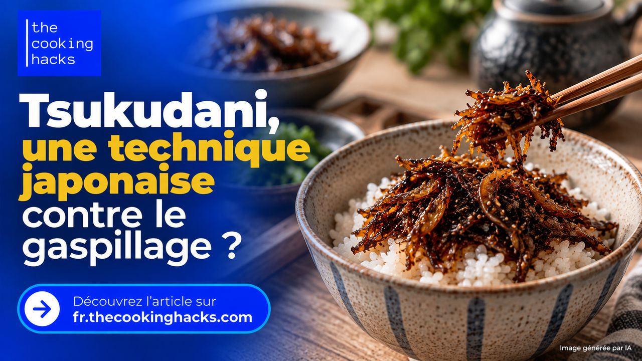 Tsukudani : cette technique japonaise transforme les ingrédients en condiment riche en umami