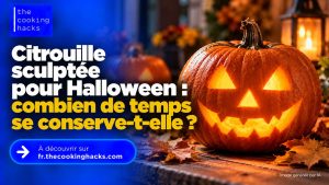 Citrouille sculptée pour Halloween, combien de temps se conserve-t-elle et comment éviter qu'elle pourrisse ?