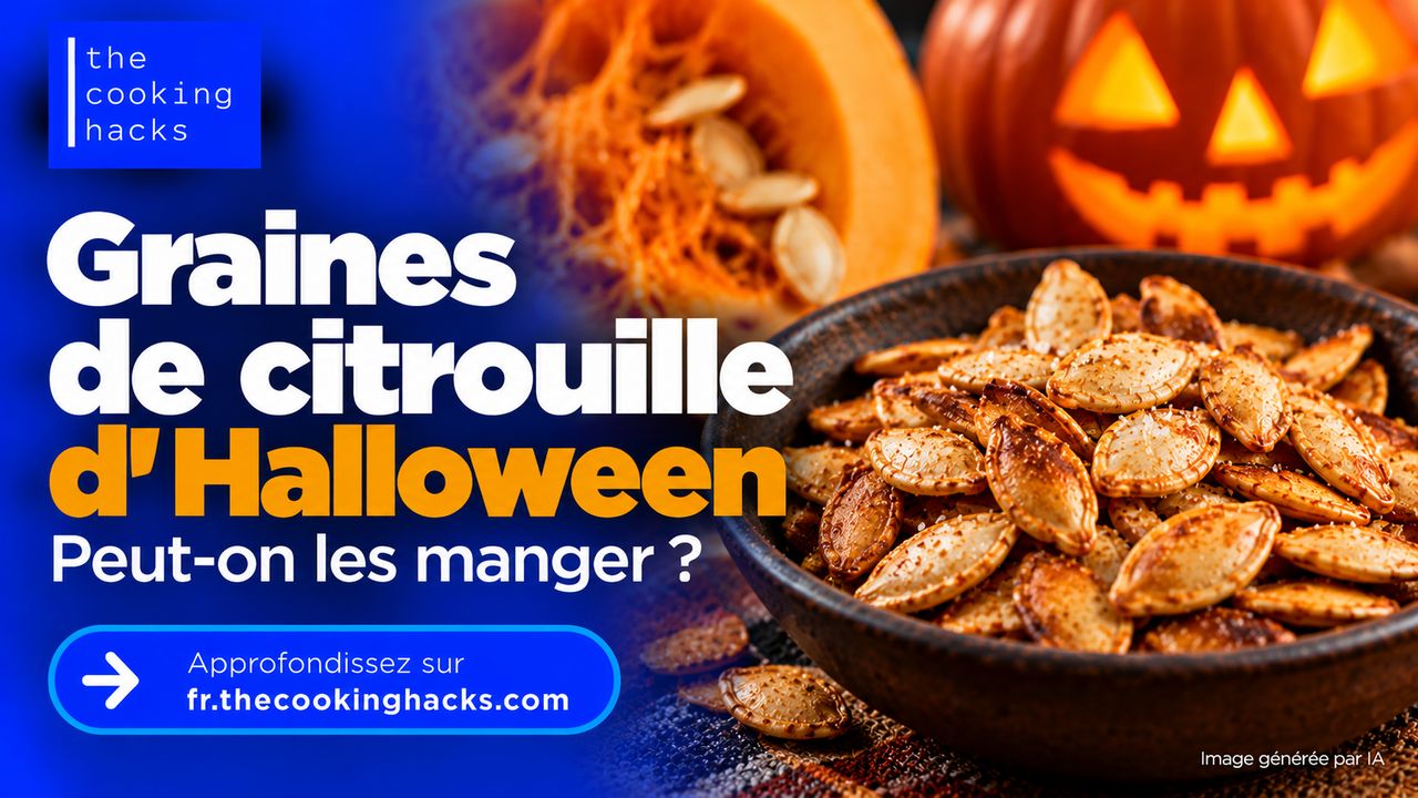 Graines de citrouille d’Halloween, peut-on les manger et comment les faire griller ?