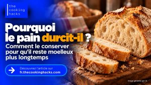 Pourquoi le pain durcit-il et comment le conserver plus longtemps ?